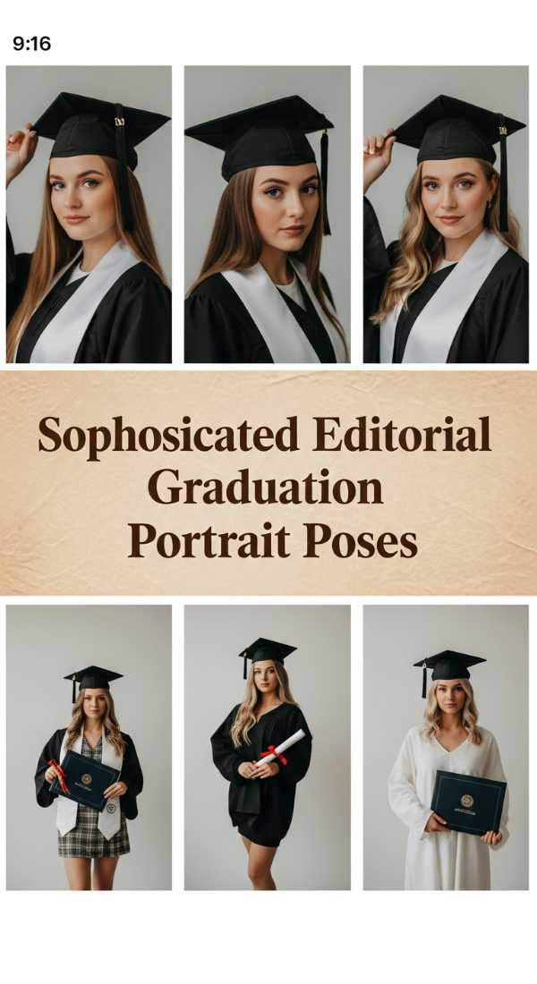 Sophisticated Editorial Graduation Portrait Poses 6a134d2dd8baf