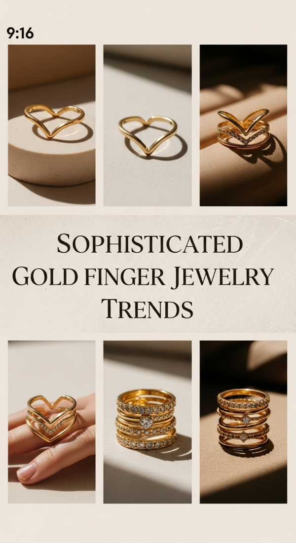 Sophisticated Gold Finger Jewelry Trends 69fdbc3da2b22
