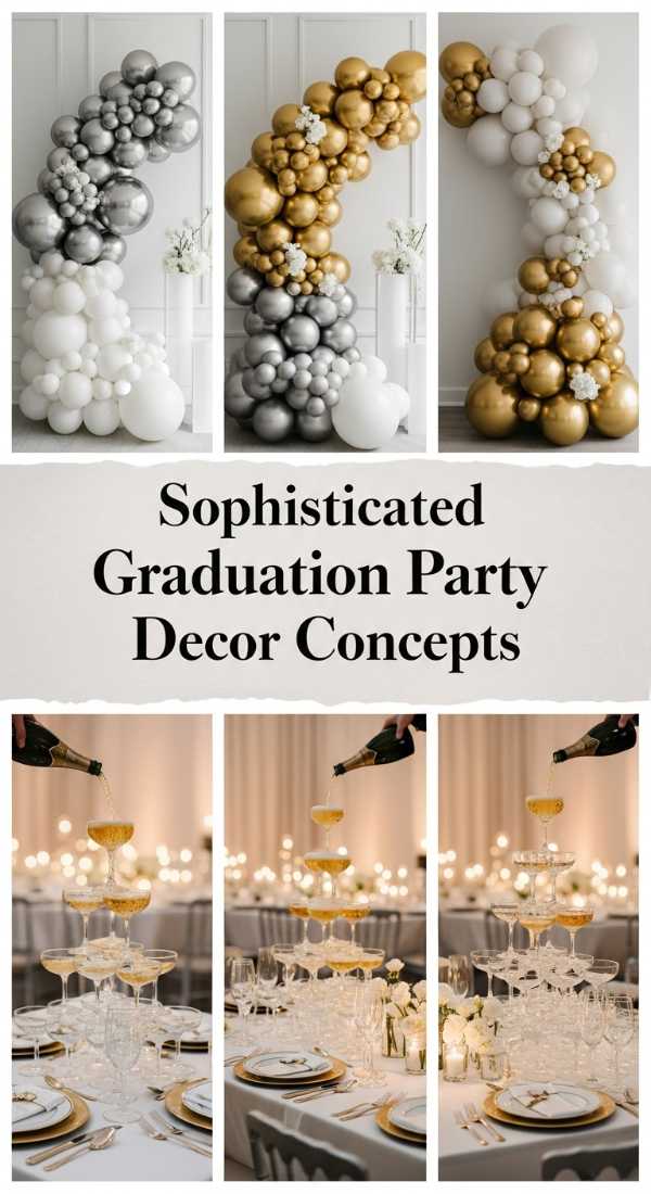 Sophisticated Graduation Party Decor Concepts 6a1347bb53f8a