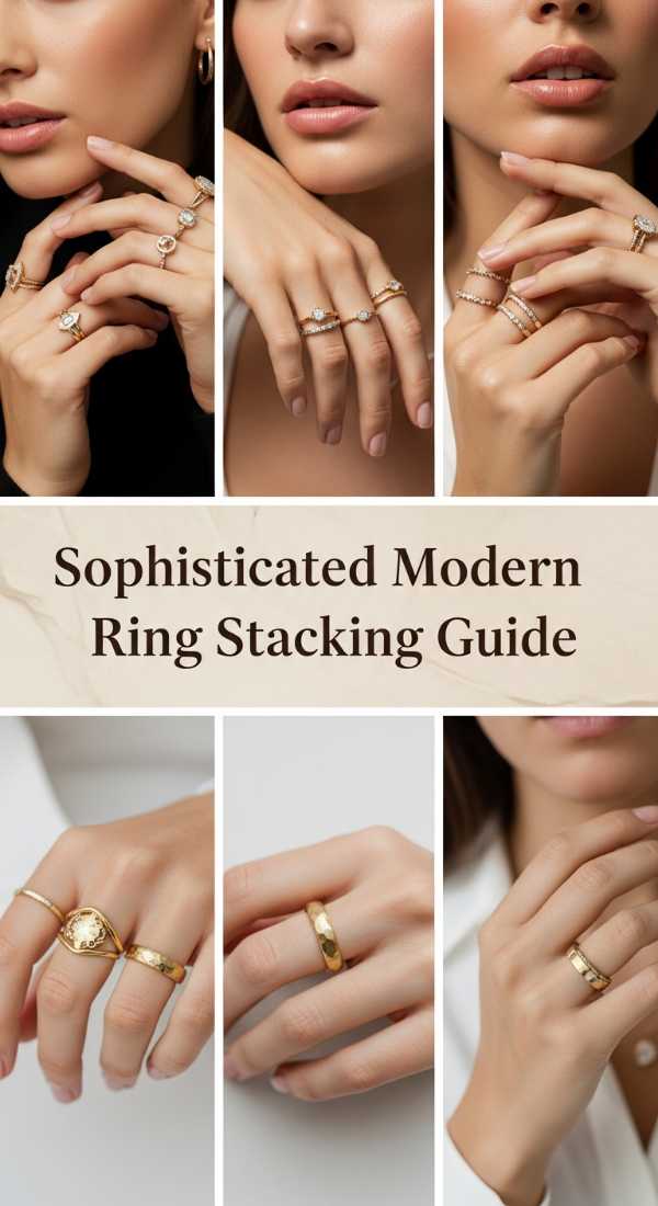 Sophisticated Modern Ring Stacking Guide 69fdbc33900f9