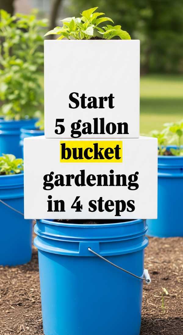 Start 5 Gallon Bucket Gardening In 4 Steps 69f4858ce051d