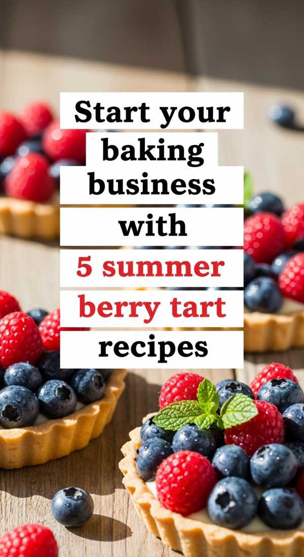 Start Your Baking Business With 5 Summer Berry Tart Recipes 69f59f7fbfc15