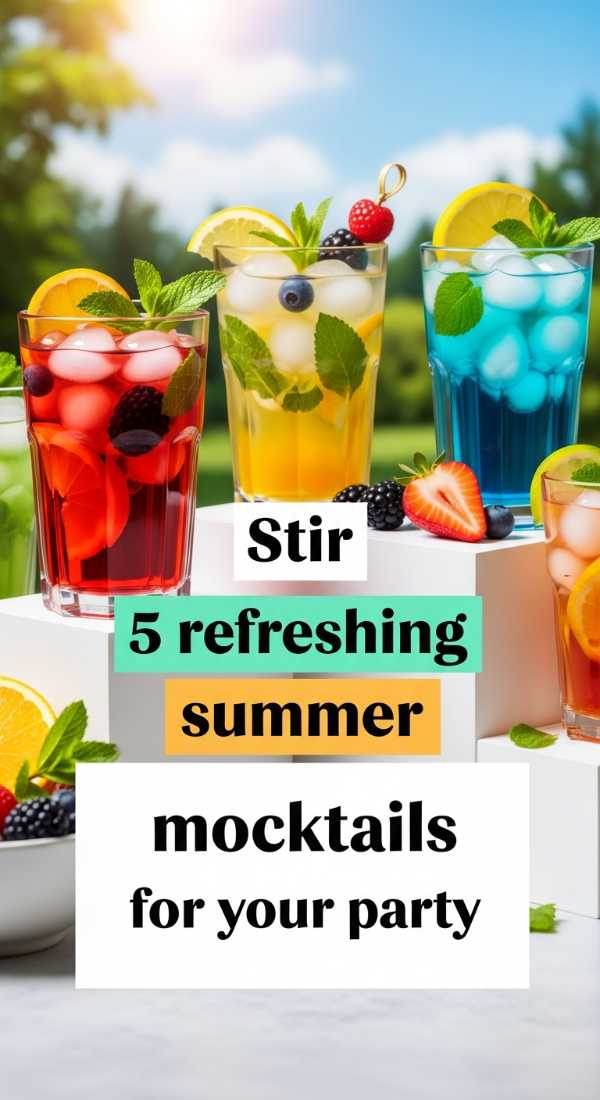 Stir 5 Refreshing Summer Mocktails For Your Party 6a07024c06039