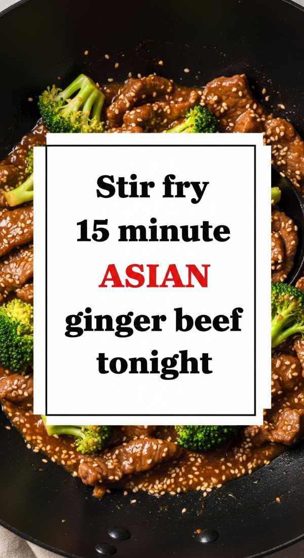 Stir Fry 15 Minute Asian Ginger Beef Tonight 69fc1909384b1
