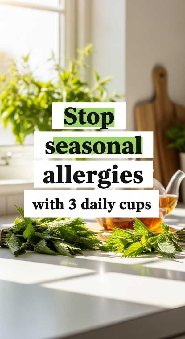 Stop Seasonal Allergies With 3 Daily Cups 69f47b3aa5f3e