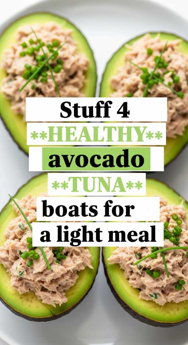 Stuff 4 Healthy Avocado Tuna Boats For A Light Meal 6a042386d28c4