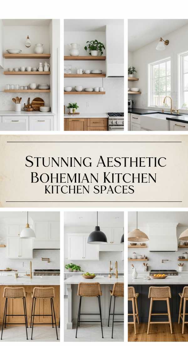 Stunning Aesthetic Bohemian Kitchen Spaces 6a0ea7f8a51c1