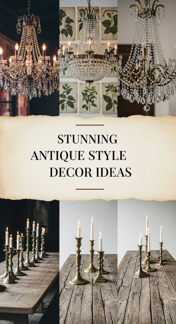 Stunning Antique Style Decor Ideas 6a03583d397d4