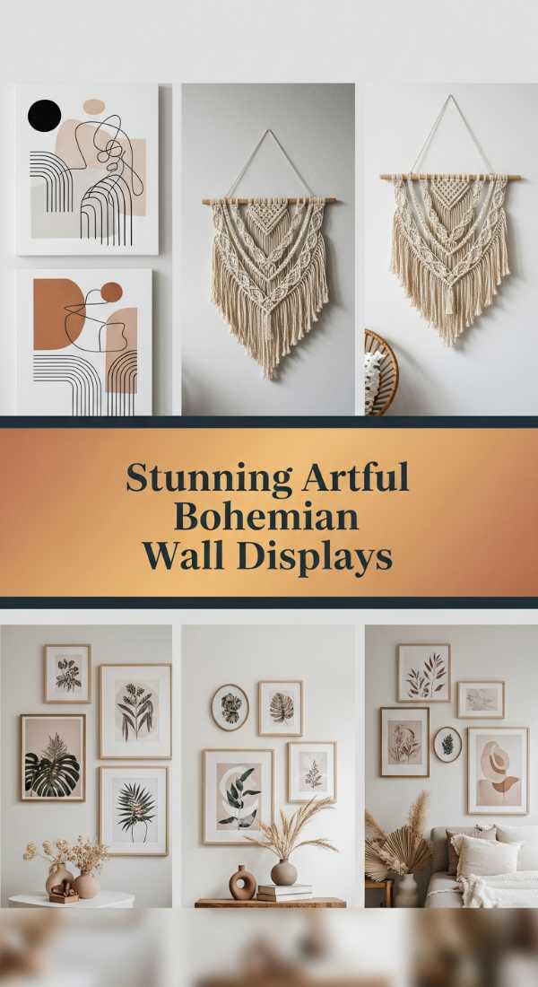 Stunning Artful Bohemian Wall Displays 6a0ea343f0316