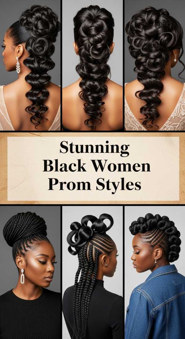 From Prom Queen to Beach Goddess: Enchanting Hair Trends for Summer Stunning Black Women Prom Styles 6a0366f96067b