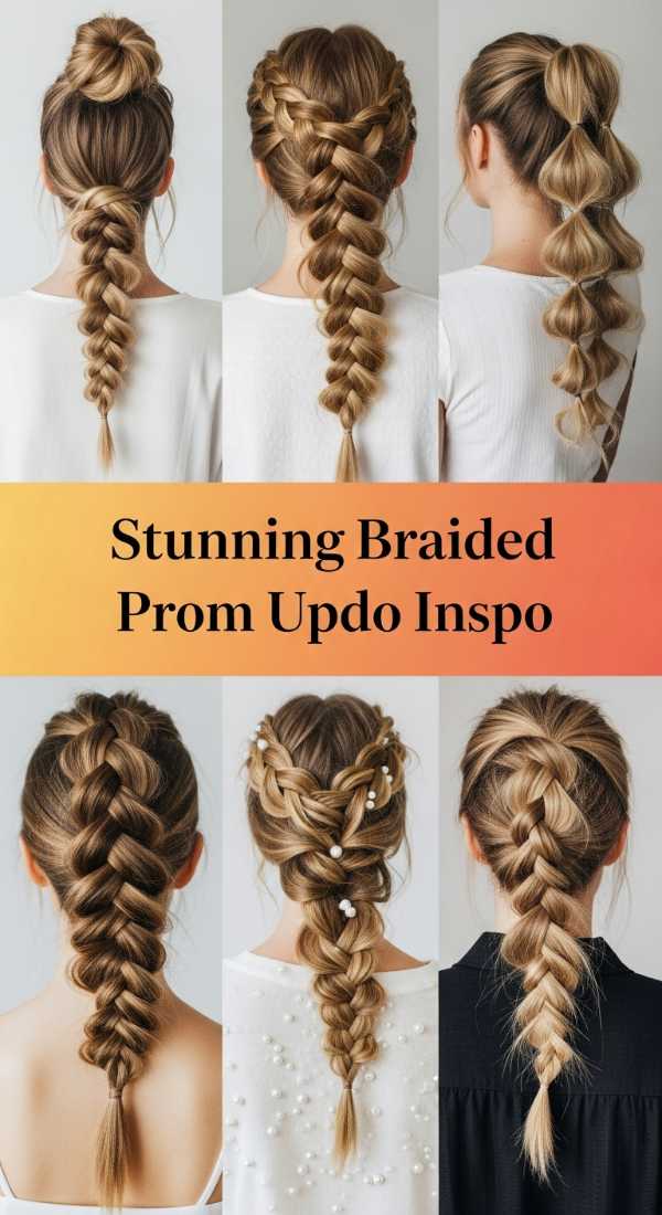 Stunning Braided Prom Updo Inspo 69fde77eab6dd