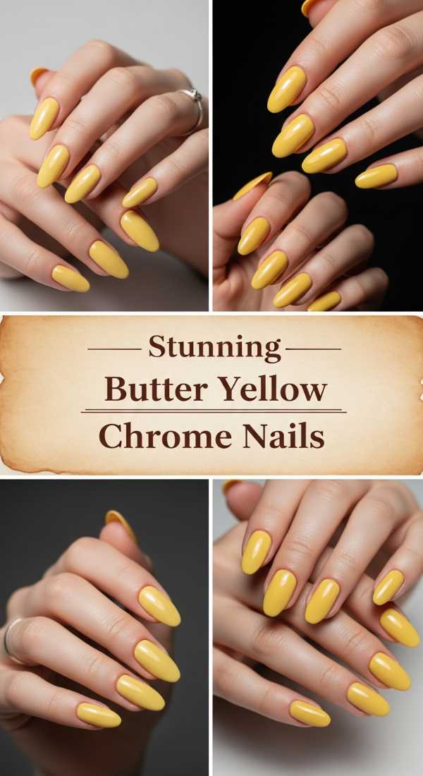 The Future of Your Fingertips: Top 2026 Nail Trends You’ll Love Stunning Butter Yellow Chrome Nails 69ff6db62a2ea