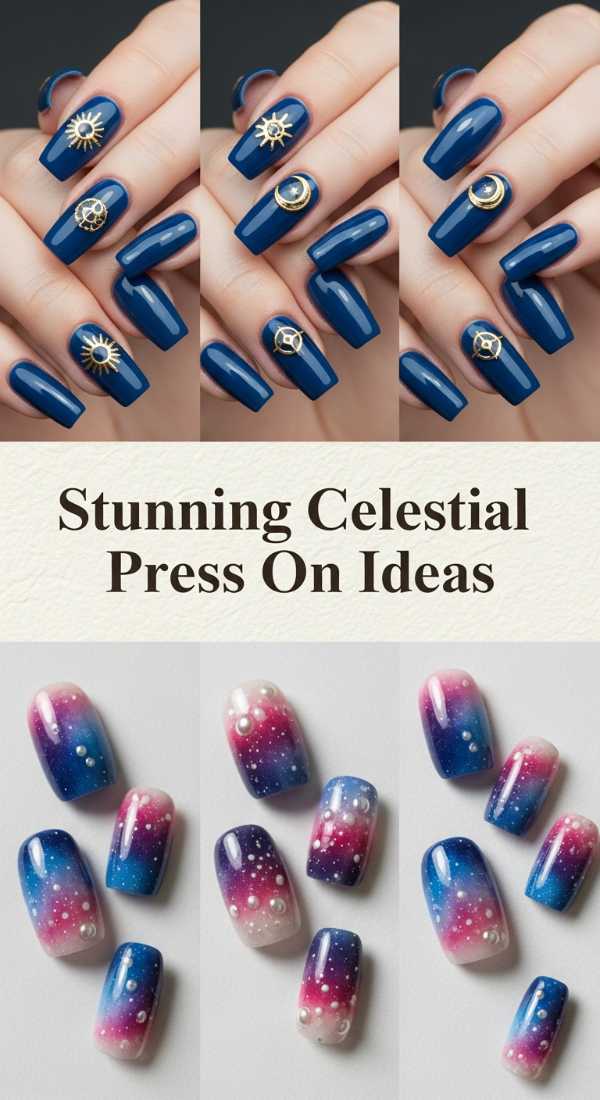 Beyond the Salon: Why Luxury Press-On Artistry is the New Standard Stunning Celestial Press On Ideas 6a085b868cdbb