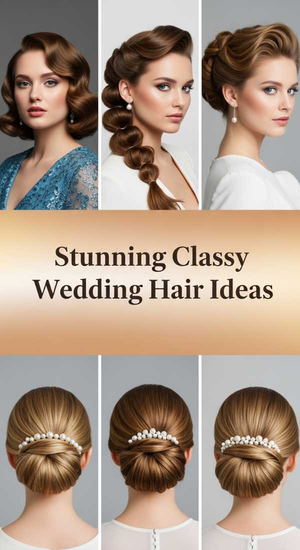 Stunning Classy Wedding Hair Ideas 6a1425baea225
