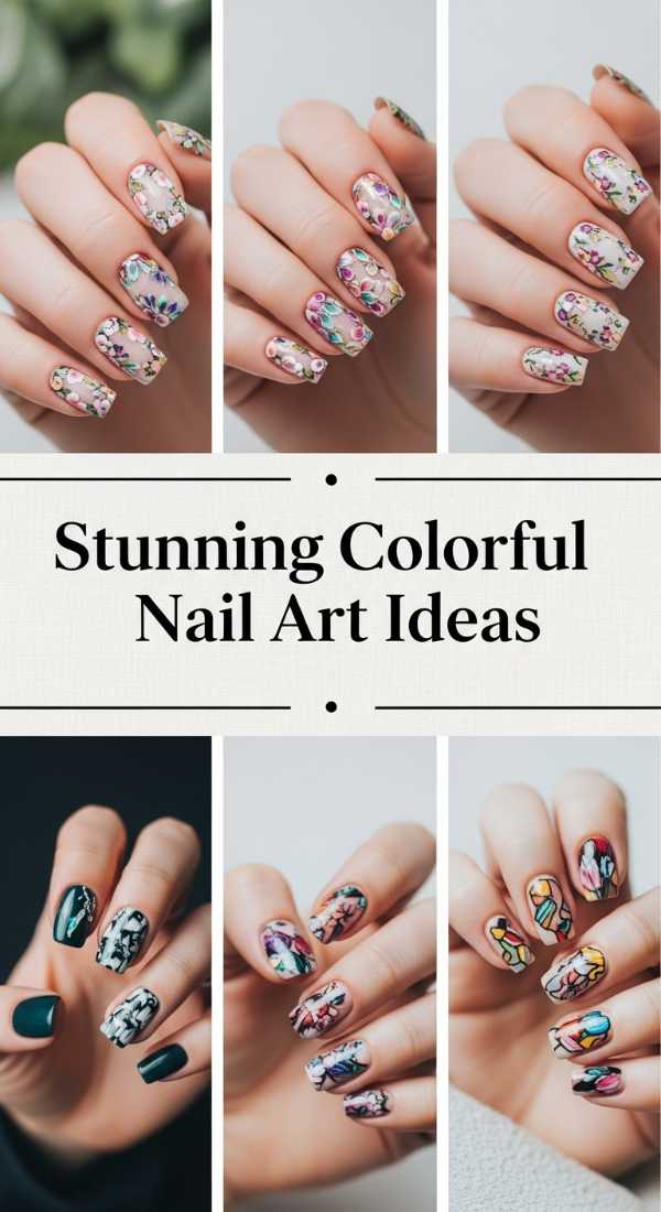 Stunning Colorful Nail Art Ideas 6a08b01764109