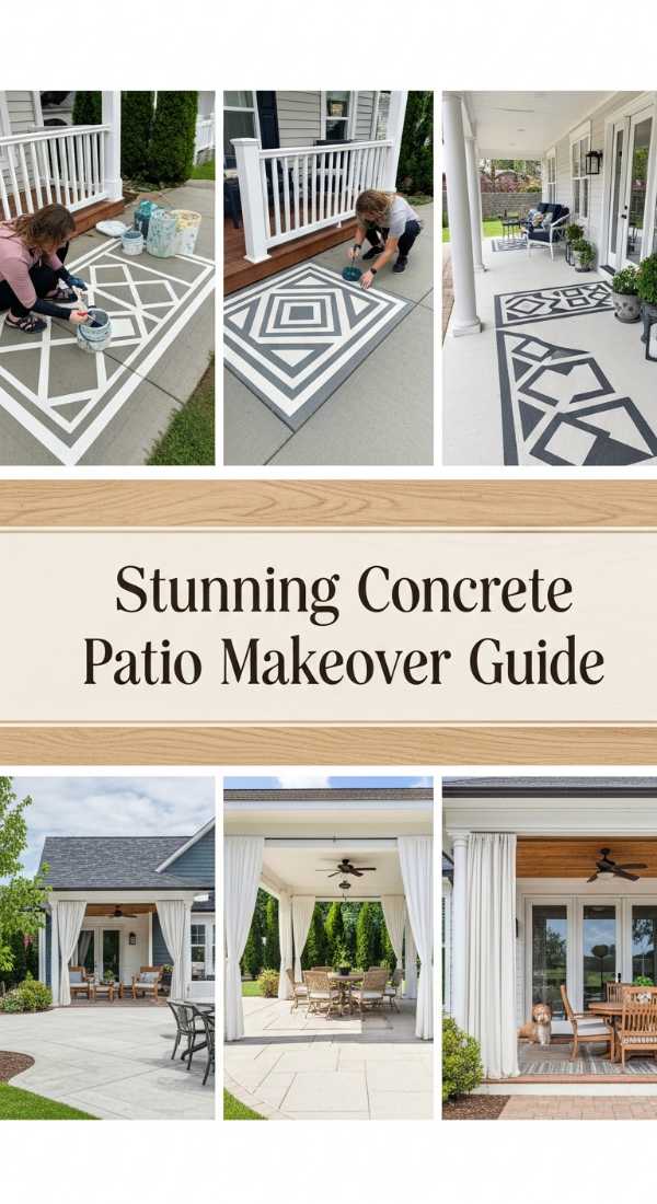 Chasing Sunlight: Whimsical Decor Tips for a Breezy Summer Home Stunning Concrete Patio Makeover Guide 6a04ca9dbba20