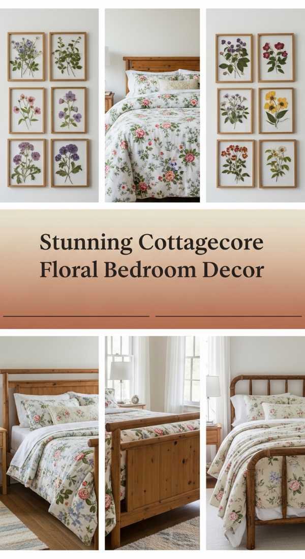 Stunning Cottagecore Floral Bedroom Decor 69f48dfd6e842
