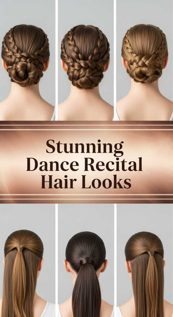 Stunning Dance Recital Hair Looks 6a142b722571a