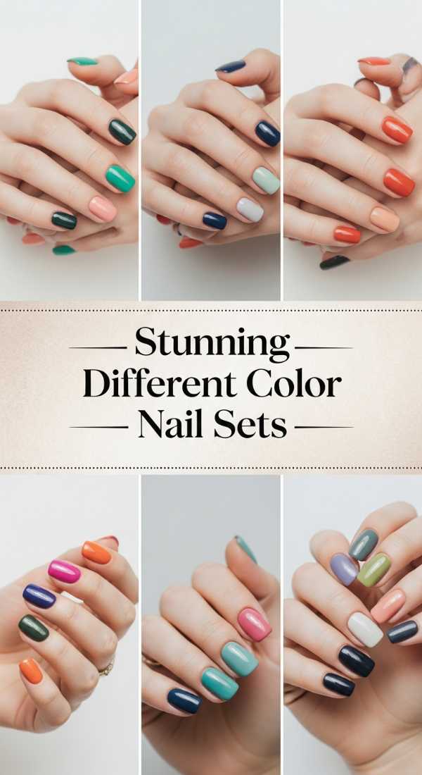 Stunning Different Color Nail Sets 6a08b1a645716