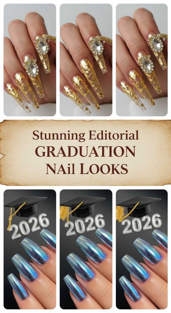 Dreaming in May: How to Host the Most Aesthetic Spring Bash of the Year Stunning Editorial Graduation Nail Looks 6a134e5d05860