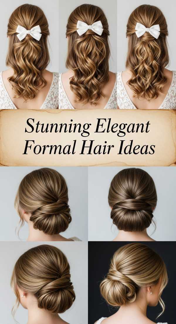 Silk, Shine, and Sophistication: Redefining Luxury Hair in 2026 Stunning Elegant Formal Hair Ideas 6a142576964f5