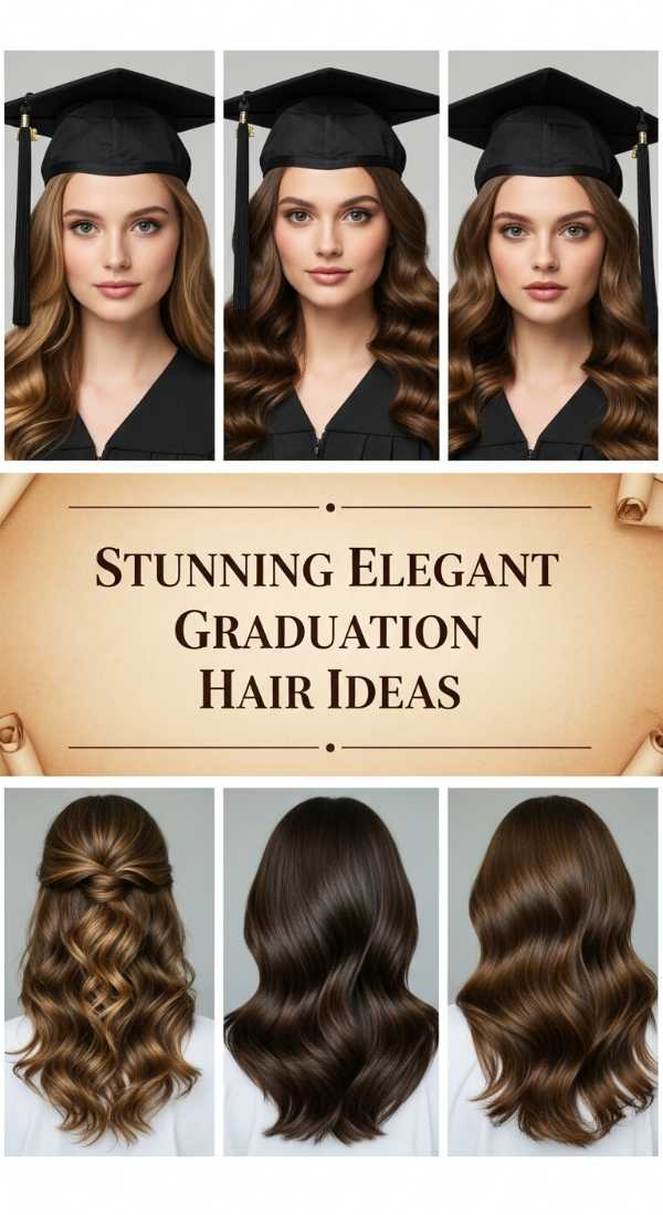 Stunning Elegant Graduation Hair Ideas 6a08d5e5e1f15