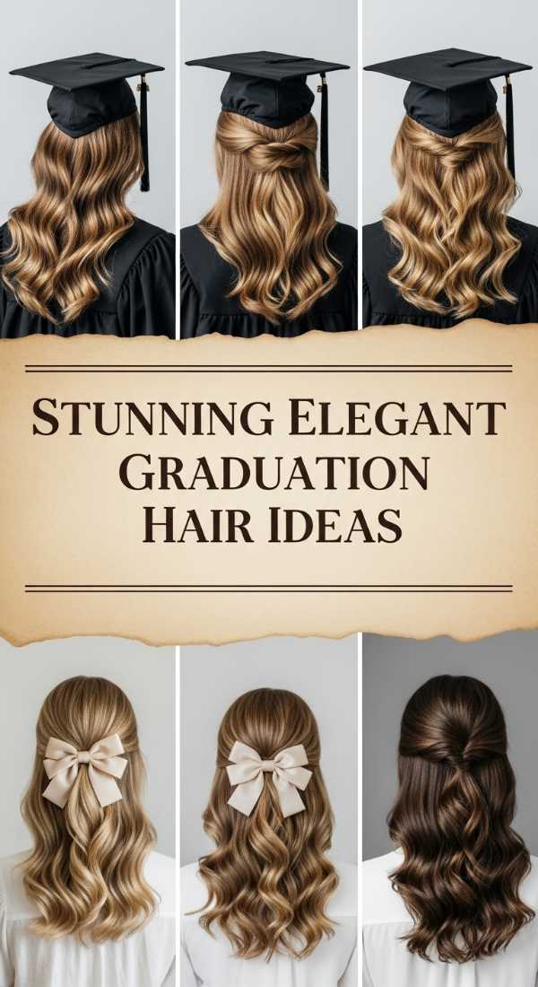 From Cyber-Chic to Retro-Revival: 2026’s Biggest Hair Trends Revealed Stunning Elegant Graduation Hair Ideas 6a141de4e604e