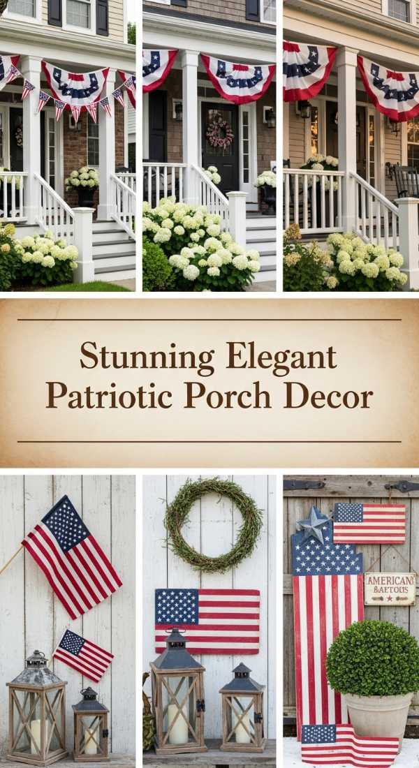 Stunning Elegant Patriotic Porch Decor 6a04bc73703d0
