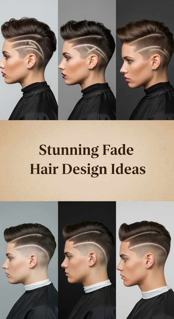 Elite Elegance: Unveiling the Secrets of Luxury Hair Makeovers Stunning Fade Hair Design Ideas 6a142b61b03e6
