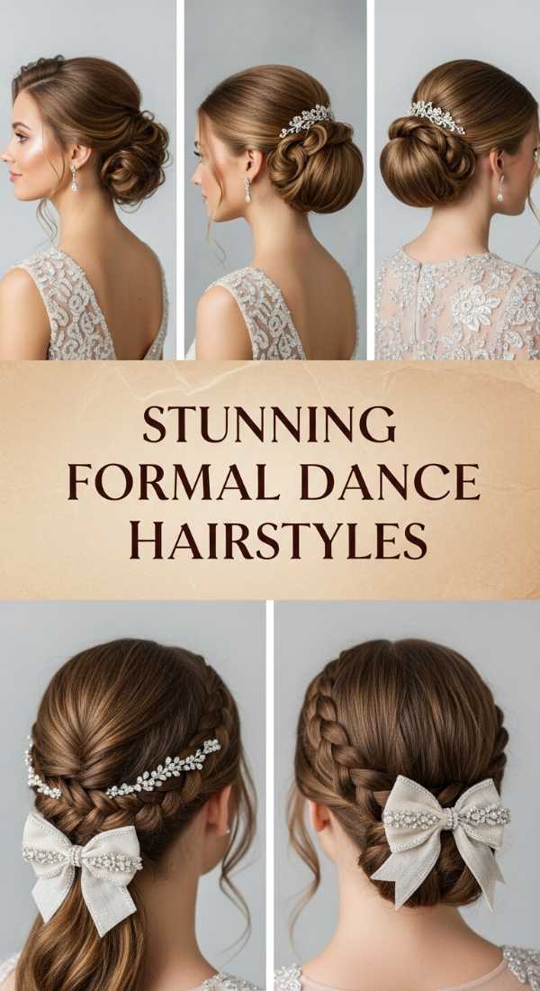 Silk & Shine: The Ultimate Luxury Hair Moodboard Stunning Formal Dance Hairstyles 6a142593954c5