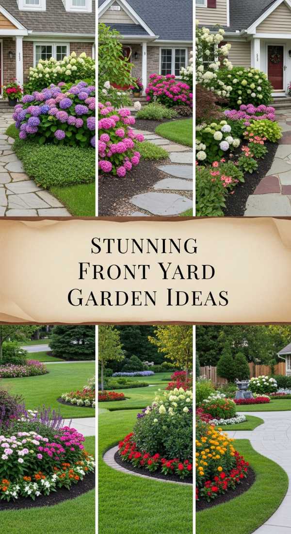 Minimalist Grandeur: Transforming Your Yard into a Modern Masterpiece Stunning Front Yard Garden Ideas 69ff47619fe26