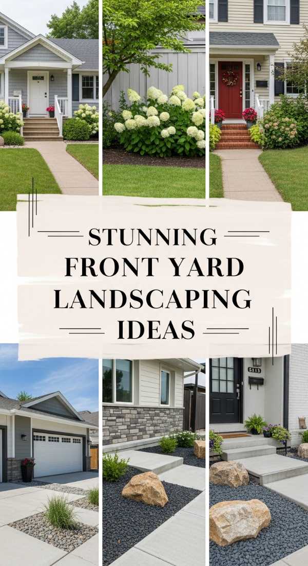 Stunning Front Yard Landscaping Ideas 6a04baf106561