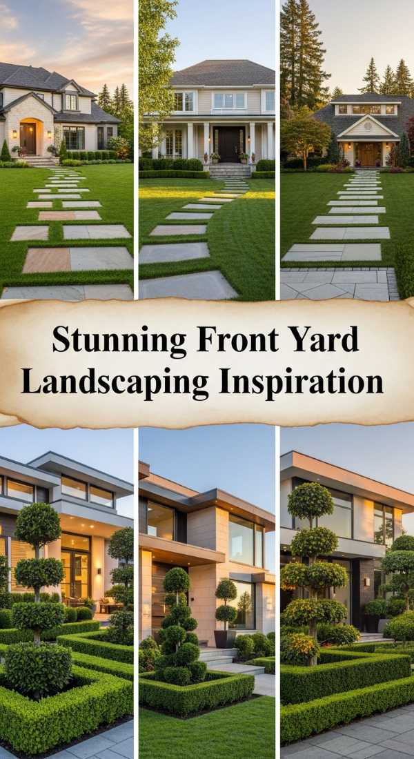 Stunning Front Yard Landscaping Inspiration 69fb076f94955