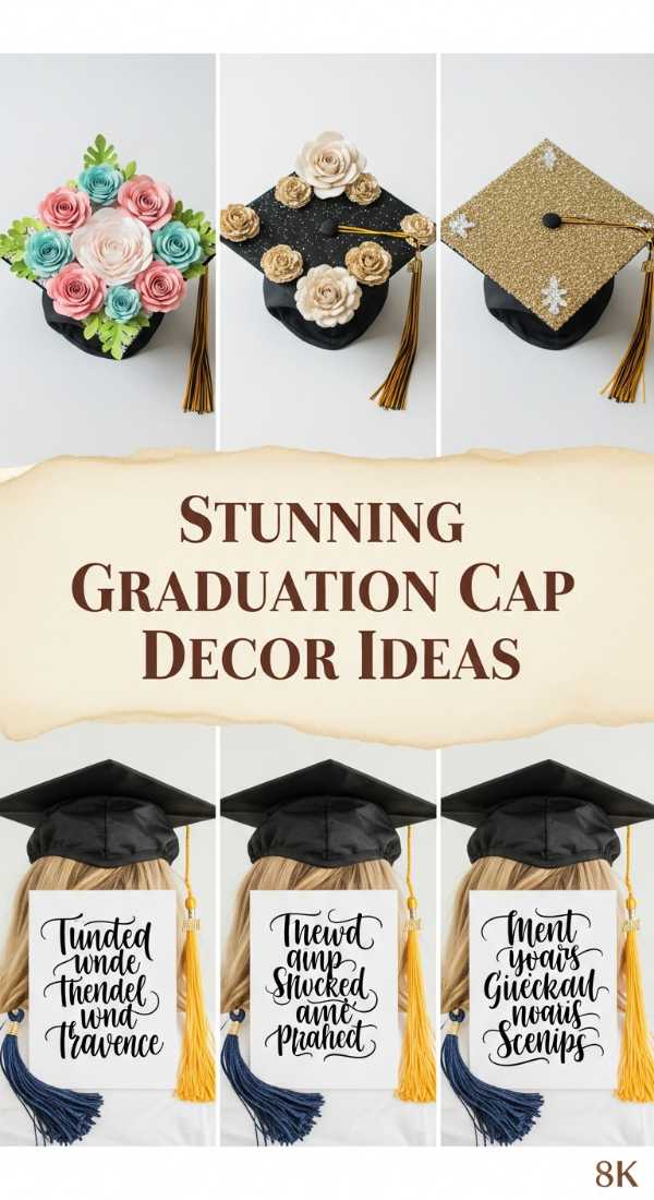 Stunning Graduation Cap Decor Ideas 6a134d3adb90f