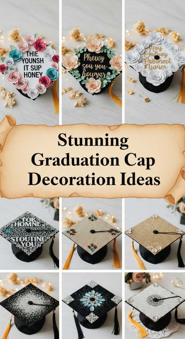 Stunning Graduation Cap Decoration Ideas 6a134220c71a4