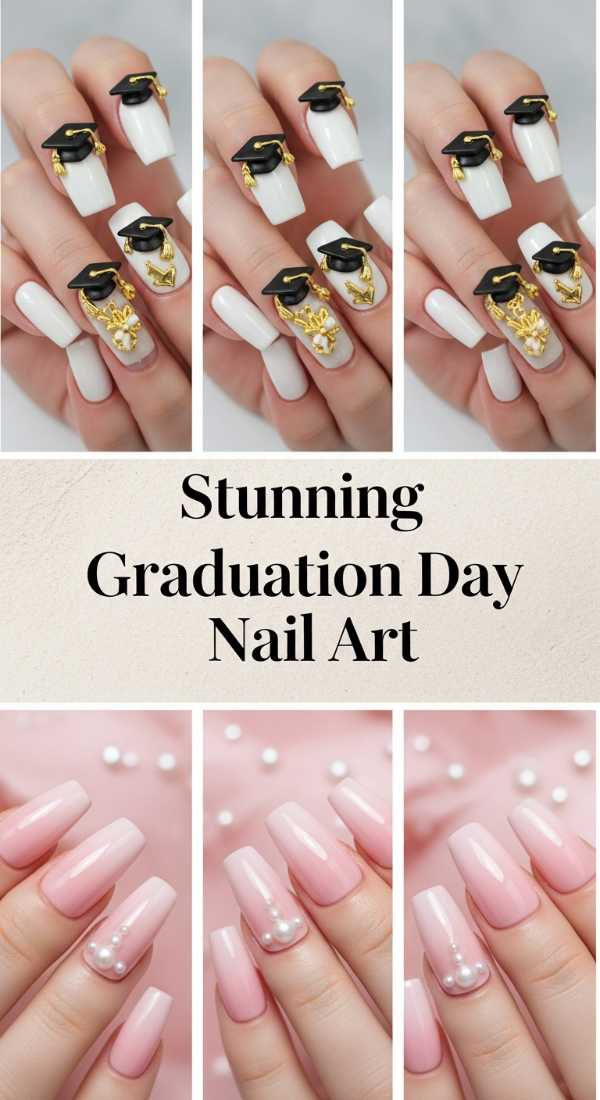 Stunning Graduation Day Nail Art 6a134c28b8602