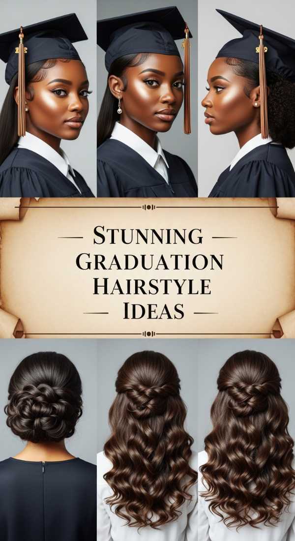 Stunning Graduation Hairstyle Ideas 6a142cccae456