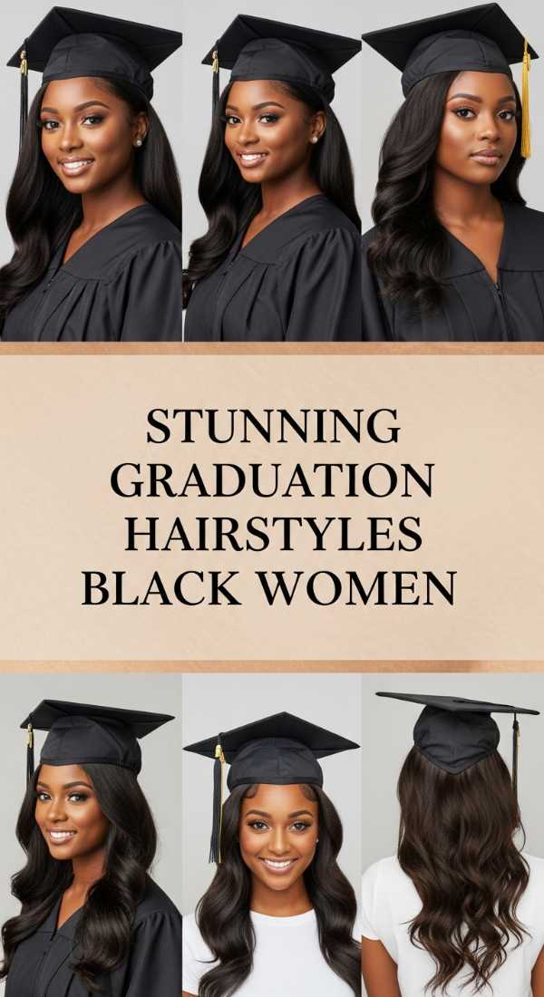 Refined Elegance: Top Modern Hair Trends for the Luxury Enthusiast Stunning Graduation Hairstyles Black Women 6a1425a4cfdde