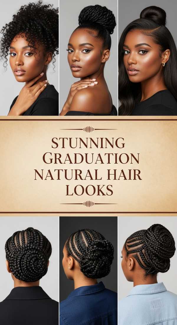 Stunning Graduation Natural Hair Looks 6a08ccc158abe