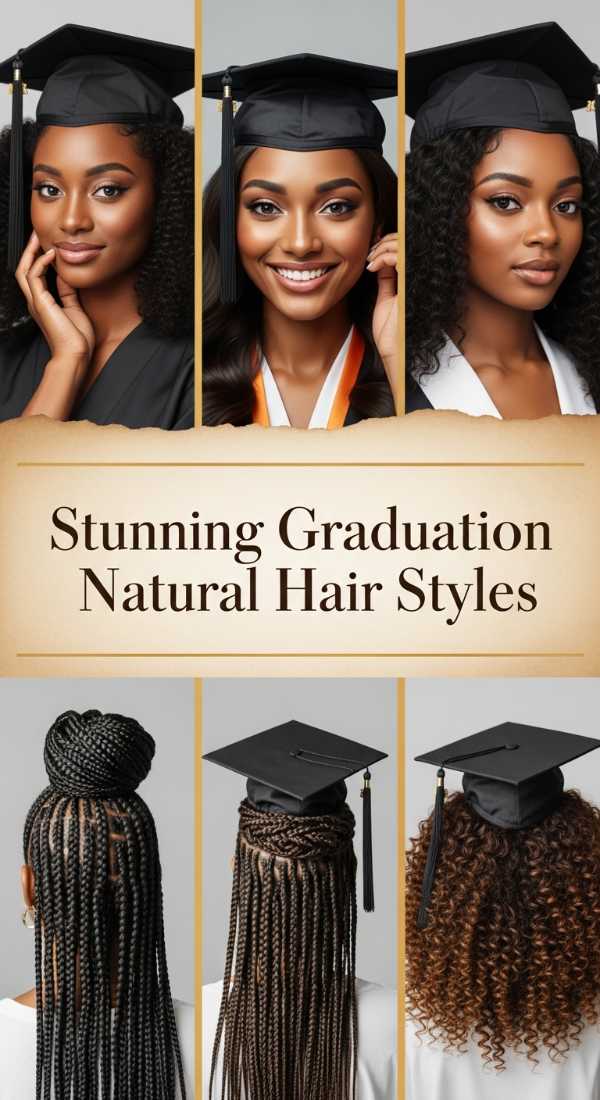 Stunning Graduation Natural Hair Styles 6a08cb6eb8f65