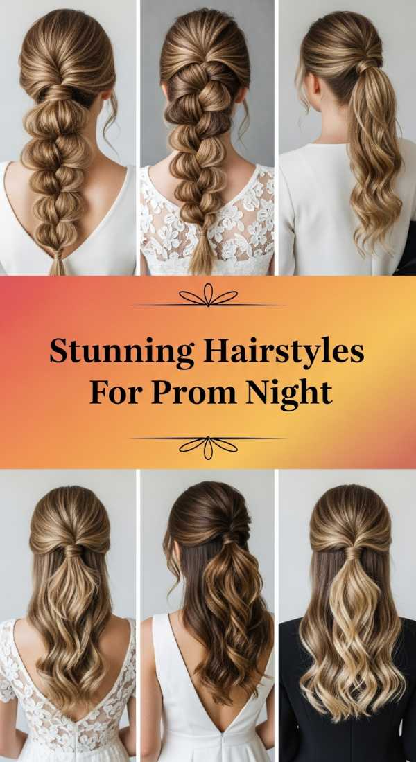 Stunning Hairstyles For Prom Night 69fde775cb111