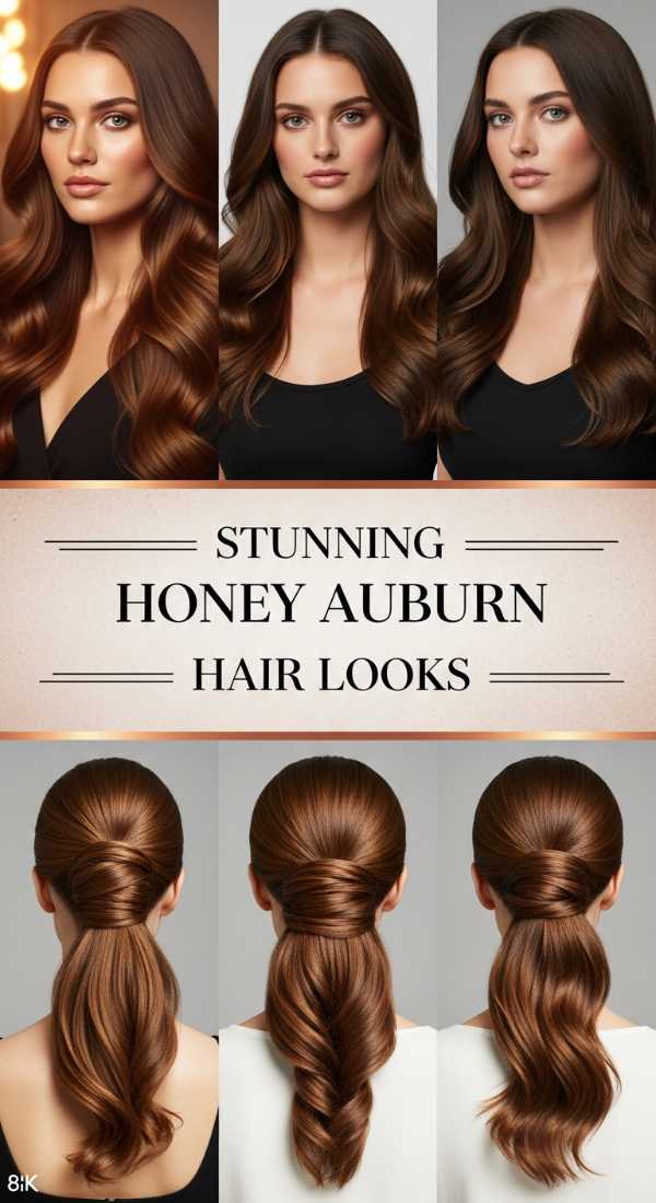 Stunning Honey Auburn Hair Looks 6a142e19cec24