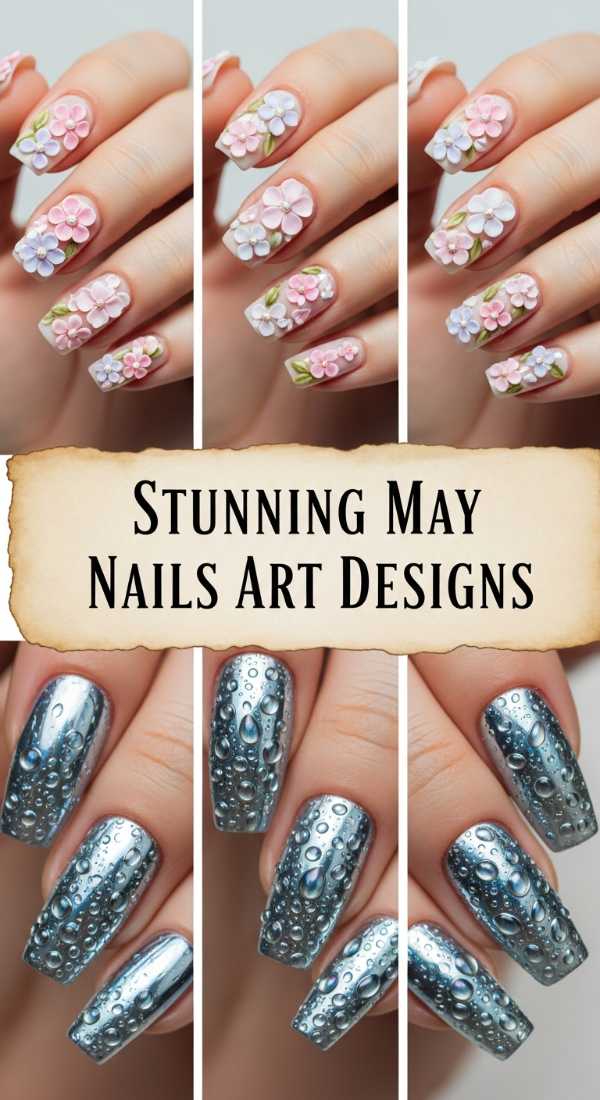 Stunning May Nails Art Designs 6a13409ecb841