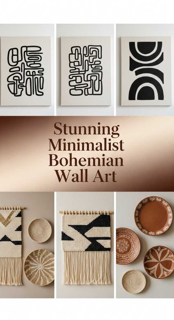 Neutral & Natural: Why the Scandi-Boho Look is Taking Over Pinterest Stunning Minimalist Bohemian Wall Art 6a0ea7f1a6ab0