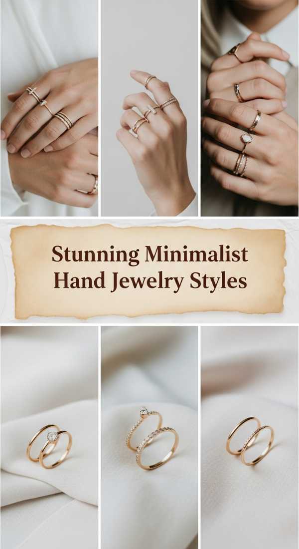 Mastering the Minimalist Gold Ring Trend: A Step-by-Step Guide Stunning Minimalist Hand Jewelry Styles 69fdbc3aba202