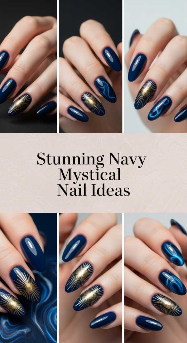 Stunning Navy Mystical Nail Ideas 6a08581cdb095