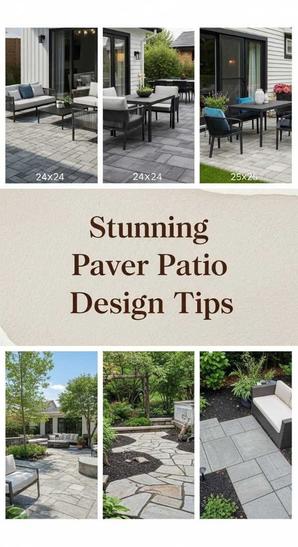 Stunning Paver Patio Design Tips 6a04c96fc2821