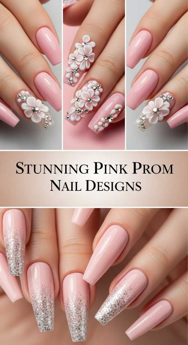 Gold, Glass, and Glamour: The Most Expensive-Looking Nails of 2026 Stunning Pink Prom Nail Designs 69ff6c0bc44c6
