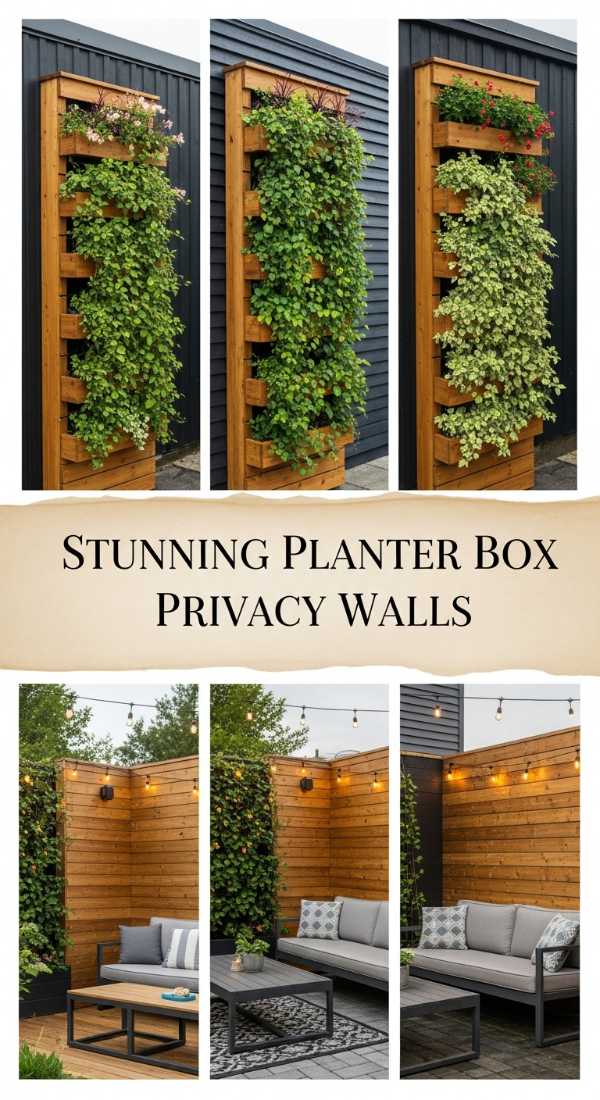 Stunning Planter Box Privacy Walls 69fb075bbab60