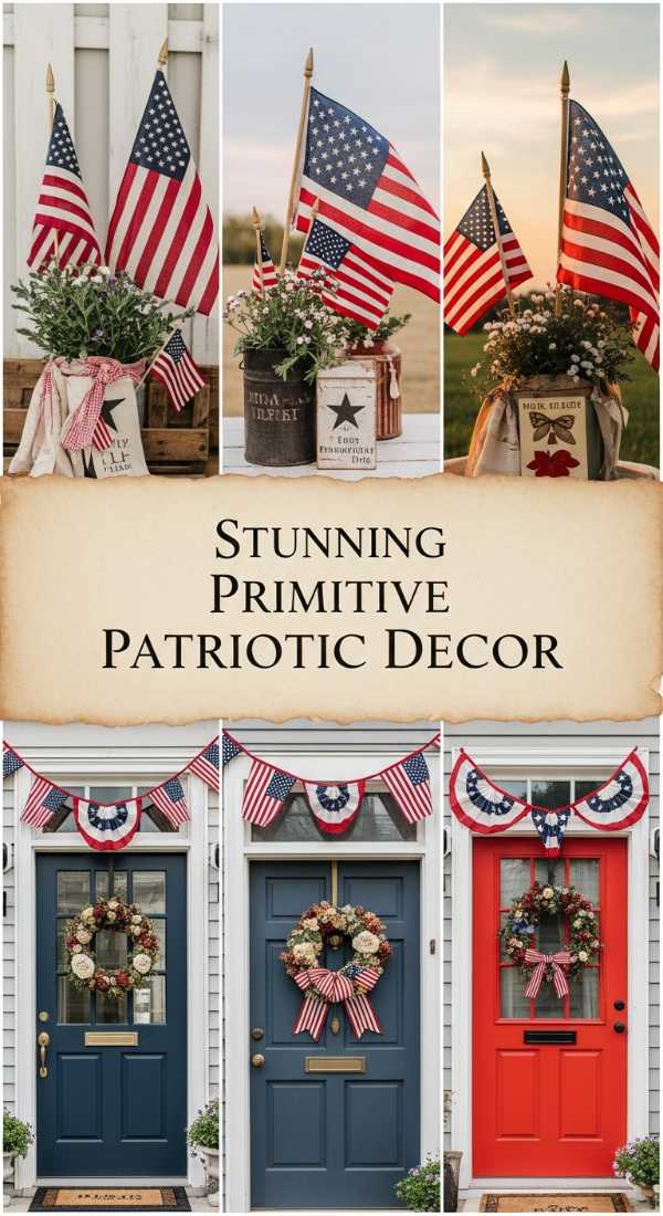 Stunning Primitive Patriotic Decor 6a04bc59a8154